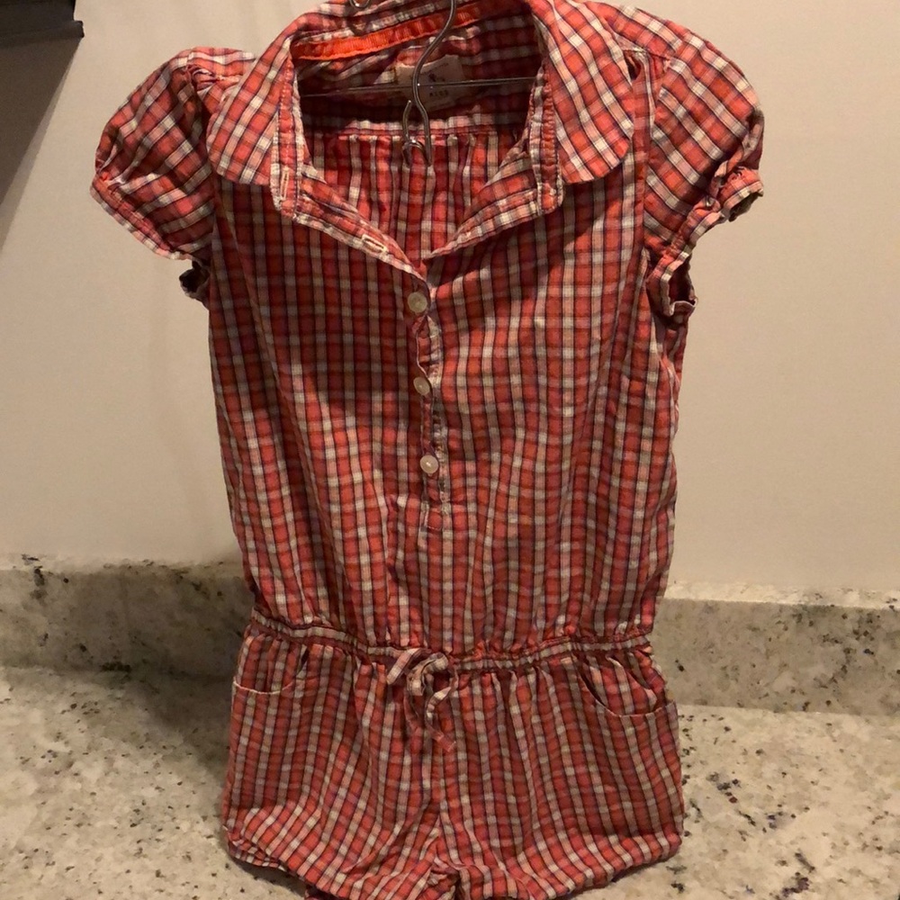 Lands end girls romper size 6